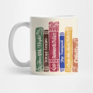 Shakespeare Bookshelf No.2 Mug